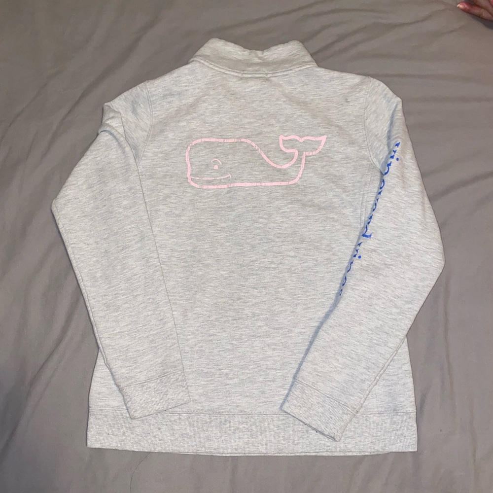 Vineyard Vines Half Zip Sweater - Picture 2 of 2